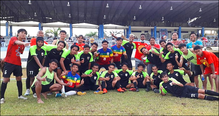 Tim KecamatanTenggarong menjadi tim pertama yang lolos ke Babak 6 Besar Selekda U-20 Askab PSSI Kukar 