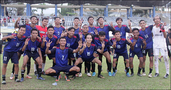 Tim Kecamatan Kembang Janggut meraih predikat Juara III Selekda U-20 PSSI Kukar usai mengalahkan Samboja dengan skor 2-1