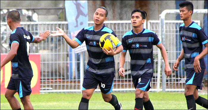 Kapten tim Loa Janan, Sefliansyah, mencetak 4 gol dari 7 gol kemenangan timnya atas Sanga-Sanga
