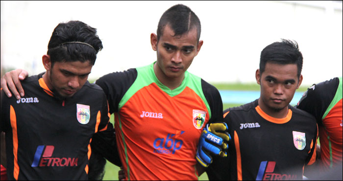 Ravi Murdianto telah bergabung dengan tim Mitra Kukar dalam sesi latihan di Stadion Aji Imbut, Selasa (15/08) sore
