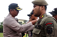 Pengamanan Pemilu 2019 tak hanya melibatkan personil Polri, namun juga unsur TNI, Dishub, hingga Satpol PP
