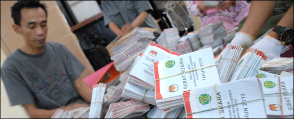 Kukar masih kekurangan 2.248 lembar surat suara untuk Pilgub Kaltim 2013 