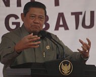 Presiden SBY saat mengungkapkan alasan pemerintah menaikkan harga BBM