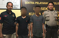 Dua remaja pelaku pencurian uang di Masjid Istiqlal berhasil diamankan petugas