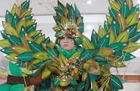 Prototipe kostum dengan tema Mangrove atau pohon bakau