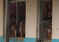 Salah satu ruang tahanan di Lapas Tenggarong