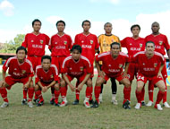 Skuad Mitra Kukar siap berjuang habis-habisan dan bermain bagus pada ajang Piala Indonesia 2005